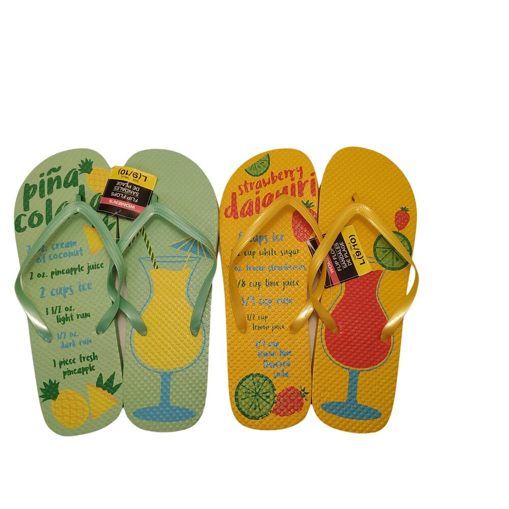 Flip Flops - 2 Pairs